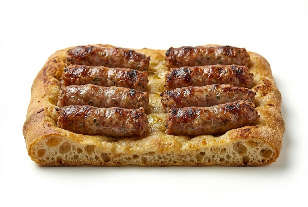 Coca de longaniza (500g)