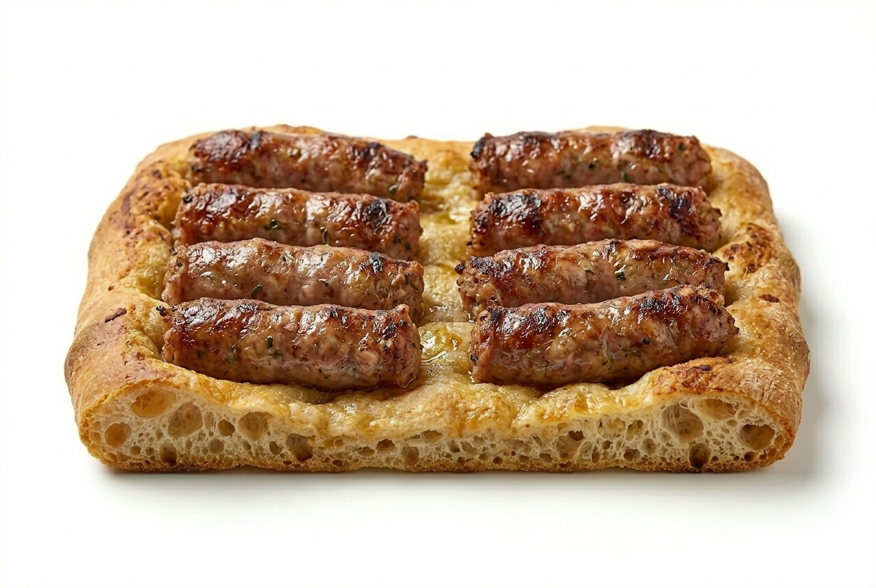 Coca de longaniza (500g)